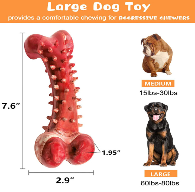 a maioria de brinquedos duráveis da mastigação para cães