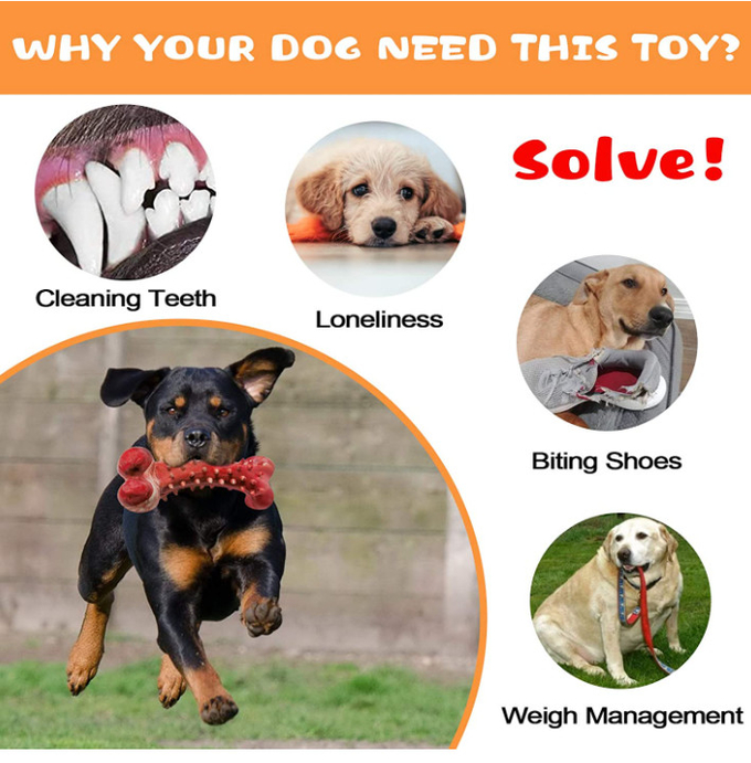 a maioria de brinquedos duráveis da mastigação para cães